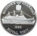 2 Pounds (Royal Visit. Britannia - Silver edition)