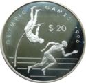 20 Dollars (XXVI Summer Olympic Games 1996 Atlanta - Athletics)