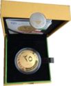 5 Dinars (55th Anniversary of the National Day of the State of Kuwait - Gold plated)