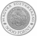 5,000 Forint (Transylv. prince Istvan Bocskai 1557-1606)