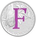 1 Dollar (Letter F - Flying Fox)