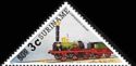 Steam Locomotive 'Nr 3737' - Overprint