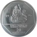 20 Nuevos Soles (XXVI Olympics - Atlanta - 1896 Olympics, Athens)