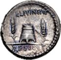 1 Denarius (L. Livineius Regulus)