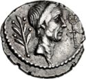 1 Denarius (L. Livineius Regulus)