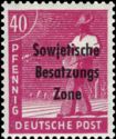 Overprint: Sowjetische Besatzungs Zone