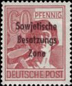 Overprint: Sowjetiske Besatzungs Zone