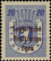 Overprint: Sowjetische Besatzungs Zone
