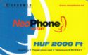 NeoPhone HUF 2000 Euroweb