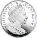 5 Crowns (HM Q Elizabeth II: Longest Reigning British Monarch - Silver)