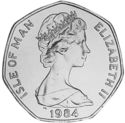 50 Pence (Locomotive No. 1 Sutherland - Platinum)