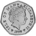 50 Pence (Tourist Trophy Motorcycle Races, Les Graham - Silver)