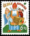 Známka:-Christmas:-The-eve-of-St.-Nicholas´s-Day-(Česká-republika)