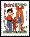 Známka:-For-Children-(Mach-a-Šebestová)-(Česká-republika)