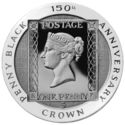 5 Crowns (150th Anniversary Penny Black - Silver)