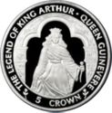 5 Crowns (Legend of King Arthur, Queen Guinevere - Silver)