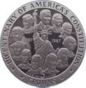 5 Crowns (Bicentenary of America's Constitution - Silver)