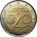 2 Euro (20th anniversary of the entry the Council of Europe)
