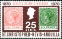 1d. and 6d. stamps of 1870