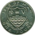 1 Pound (Manx Town Series, Castletown)