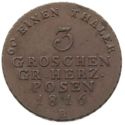 3 Groschen (1/60 Thaler)