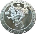 1 Crown (FIFA World Cup '94-Three players, one kicking )