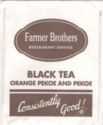 Black Tea Orange Pekoe and Pekoe, short name on flap