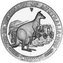 ½ Crown (Australian Bicentennial - Kangaroo)