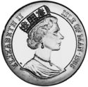 ½ Crown (Australian Bicentennial - Kangaroo)