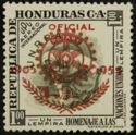 UNRRA, overprinted