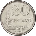 20 Centavos (Thin planchet, Magnetic)
