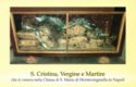 "Christina Virgin and Martyr (holy bodies)", Napoli, Giuliano Michele (IT), MG, 18