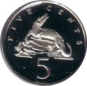 5 Cents (21st Anniversary of Independence)
