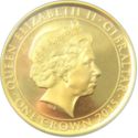 1 Crown (Sir Winston Churchill, We Will Never Surrender - Gold Plated)