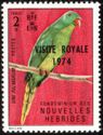 Former Stamps with Overprint "VISITE ROYALE 1974"
