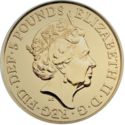 5 Pounds (Centenary of the House of Windsor - Gold edition)