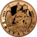 5 Pounds (Bicentenary of the Battle of Trafalgar - Gold edition)