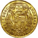 1 Ducat (Archbishop Andreas Jakob von Dietrichstein)