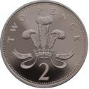 2 Pence (Welsh Plumes and Crown - Silver edition)