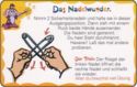 Magic-Trick-Card Nr.3 - Das Nadelwunder