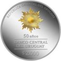 2,000 Pesos (50 th. Anniversary of Banco Central del Uruguay)