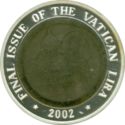 10 Won (Final issue of the Vatican Lira)