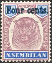 Tiger (Panthera tigris)-green overprint
