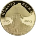 5 Pounds (200th Death anniversary Admiral Lord Nelson - Gold edition)