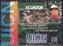UICN Logo, Man and Jaguar