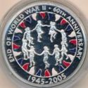 50 Pence (60th anniversary of World War II - Silver Edition)