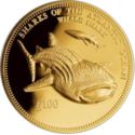 100 Pounds (Sharks Of The Atlantic Ocean, Whale Shark - Gold)