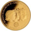 100 Pounds (Longest Reigning British Monarch - Gold)