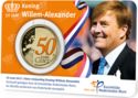 50 Euro Cent (The 50th anniversary of Willen-Alexander)