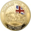 1 Crown (Battle Of The Somme - 100 Years - Gold Plated)